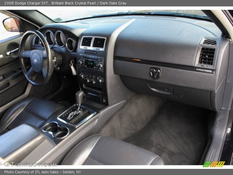 Brilliant Black Crystal Pearl / Dark Slate Gray 2008 Dodge Charger SXT