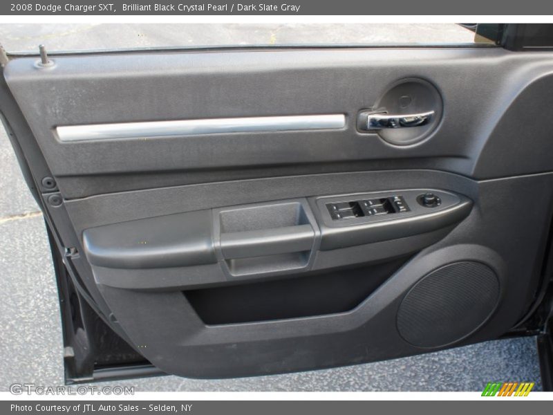 Brilliant Black Crystal Pearl / Dark Slate Gray 2008 Dodge Charger SXT