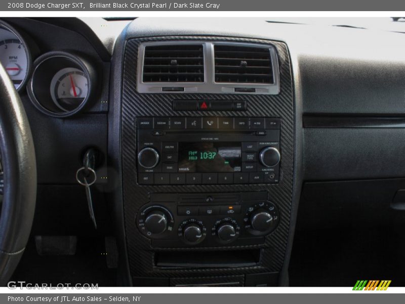 Brilliant Black Crystal Pearl / Dark Slate Gray 2008 Dodge Charger SXT