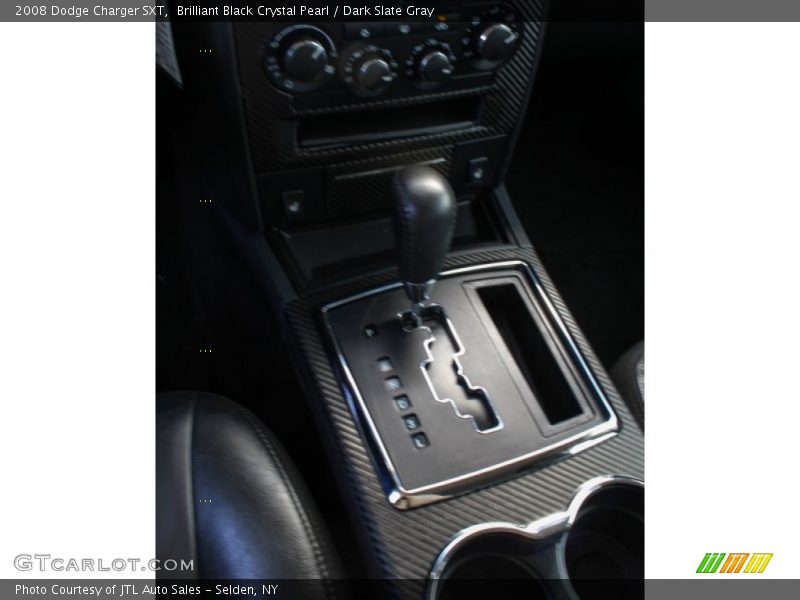 Brilliant Black Crystal Pearl / Dark Slate Gray 2008 Dodge Charger SXT