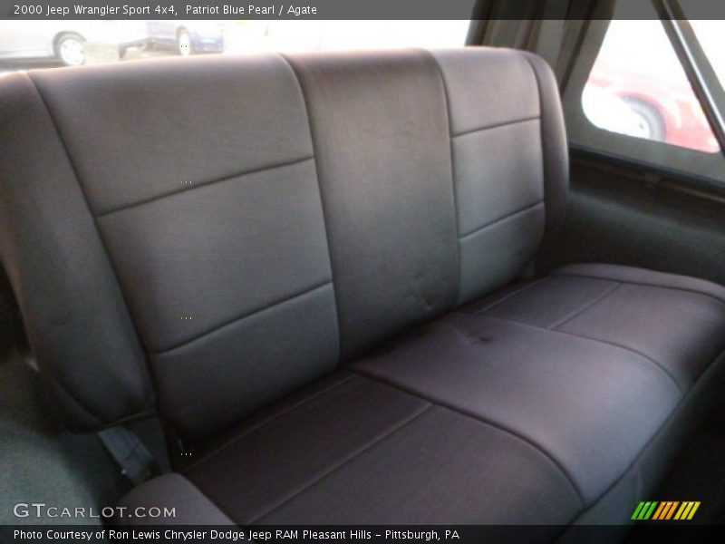 Patriot Blue Pearl / Agate 2000 Jeep Wrangler Sport 4x4