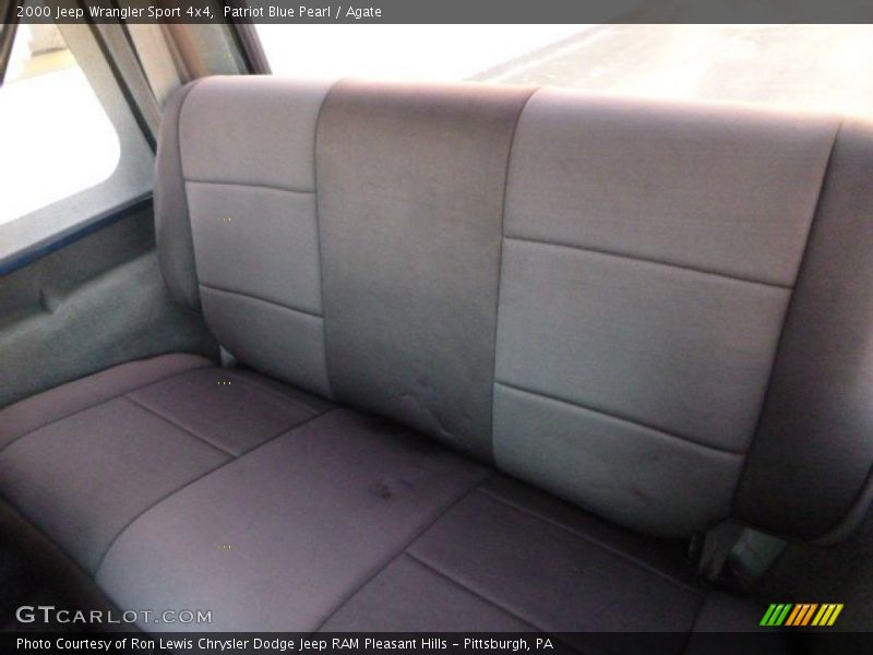 Patriot Blue Pearl / Agate 2000 Jeep Wrangler Sport 4x4