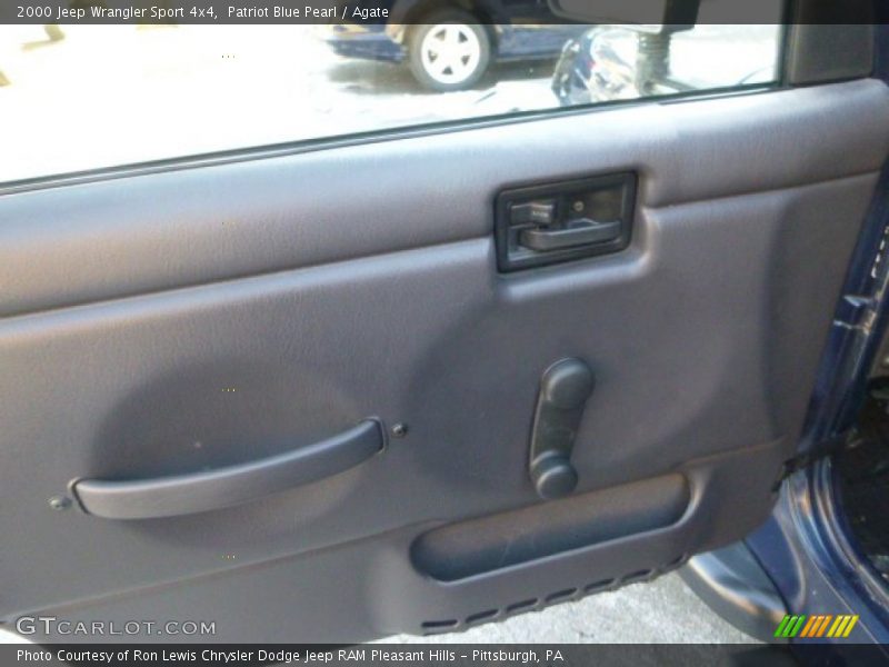 Patriot Blue Pearl / Agate 2000 Jeep Wrangler Sport 4x4