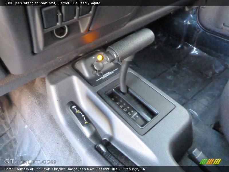 Patriot Blue Pearl / Agate 2000 Jeep Wrangler Sport 4x4