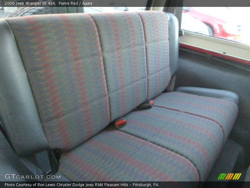 Flame Red / Agate 2000 Jeep Wrangler SE 4x4