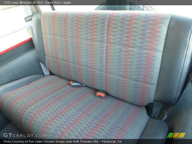 Flame Red / Agate 2000 Jeep Wrangler SE 4x4