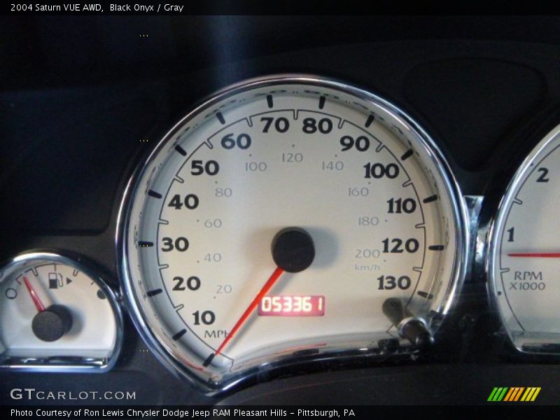 Black Onyx / Gray 2004 Saturn VUE AWD
