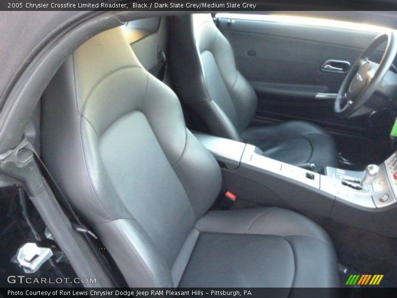 Black / Dark Slate Grey/Medium Slate Grey 2005 Chrysler Crossfire Limited Roadster