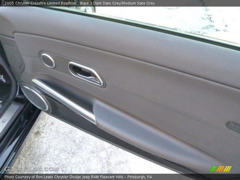 Black / Dark Slate Grey/Medium Slate Grey 2005 Chrysler Crossfire Limited Roadster