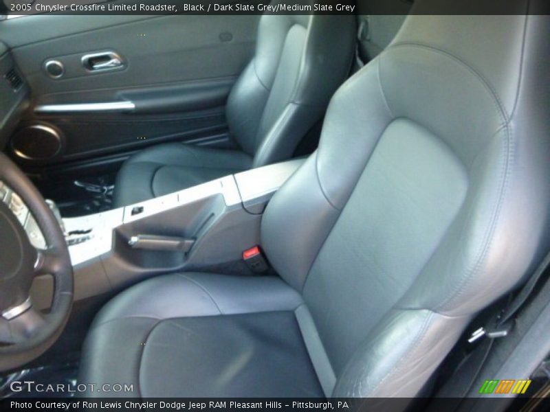 Black / Dark Slate Grey/Medium Slate Grey 2005 Chrysler Crossfire Limited Roadster