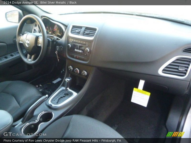 Billet Silver Metallic / Black 2014 Dodge Avenger SE