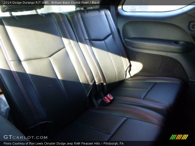 Brilliant Black Crystal Pearl / Black 2014 Dodge Durango R/T AWD