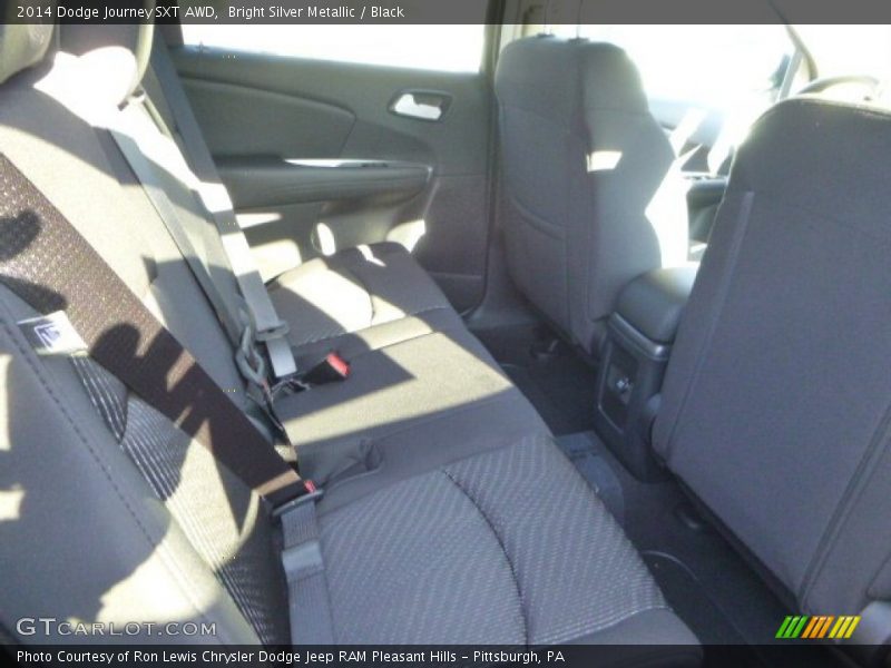 Bright Silver Metallic / Black 2014 Dodge Journey SXT AWD