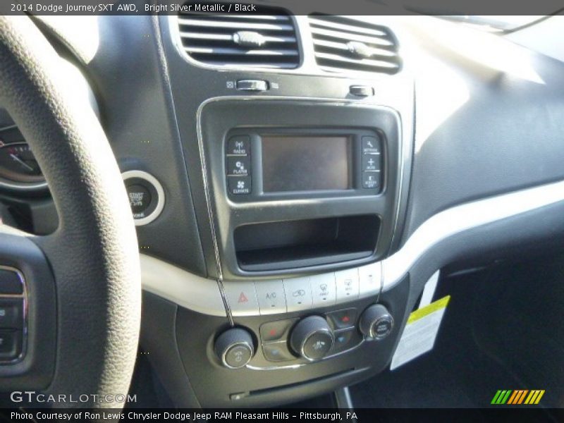 Bright Silver Metallic / Black 2014 Dodge Journey SXT AWD