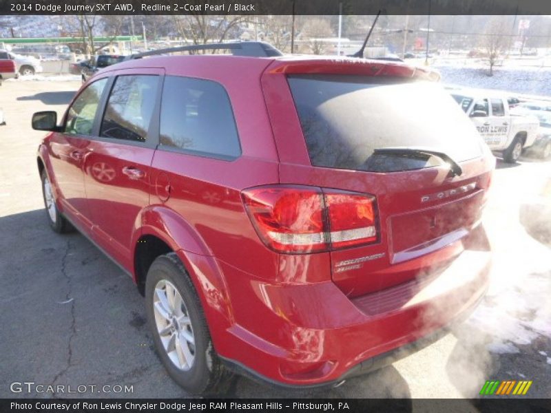Redline 2-Coat Pearl / Black 2014 Dodge Journey SXT AWD