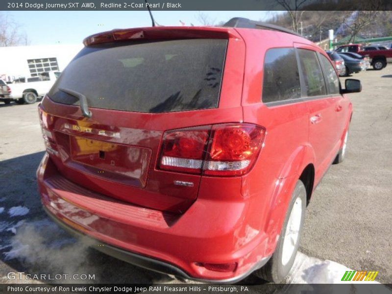 Redline 2-Coat Pearl / Black 2014 Dodge Journey SXT AWD