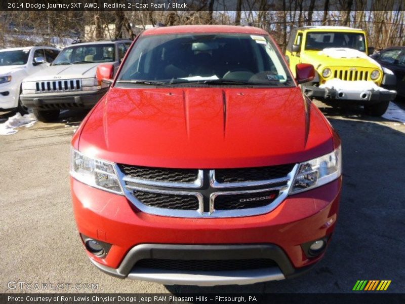 Redline 2-Coat Pearl / Black 2014 Dodge Journey SXT AWD