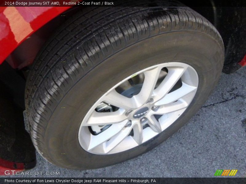 Redline 2-Coat Pearl / Black 2014 Dodge Journey SXT AWD