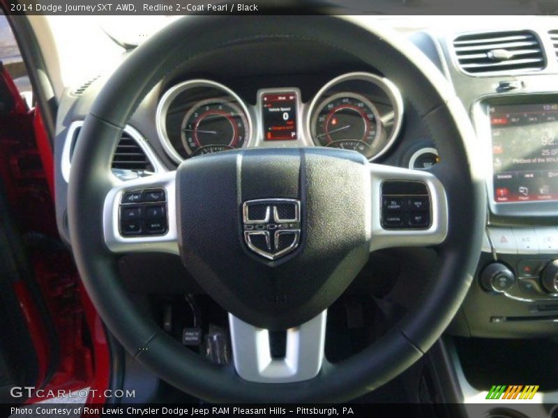 Redline 2-Coat Pearl / Black 2014 Dodge Journey SXT AWD