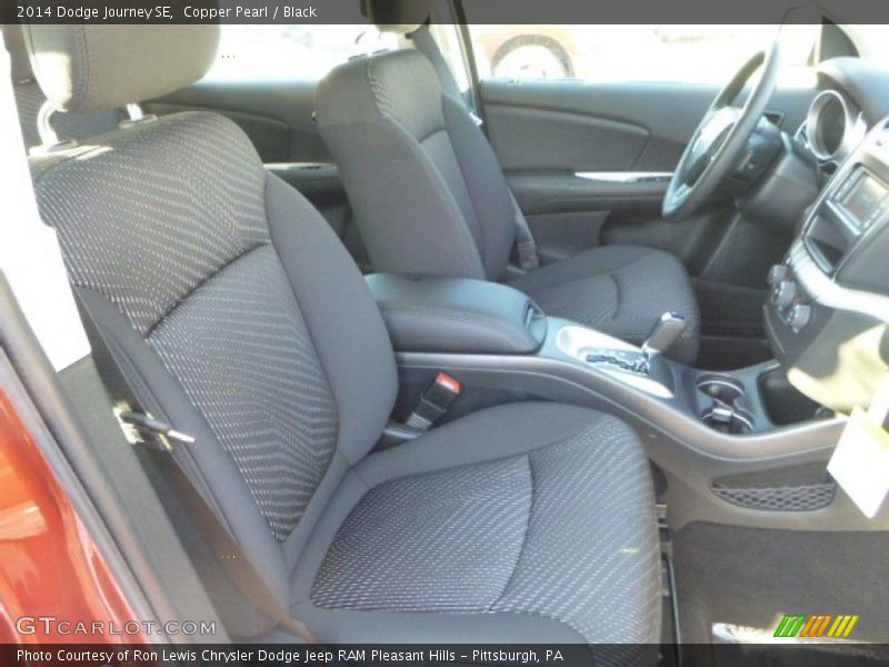Copper Pearl / Black 2014 Dodge Journey SE