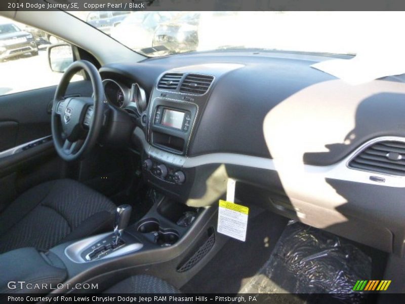 Copper Pearl / Black 2014 Dodge Journey SE