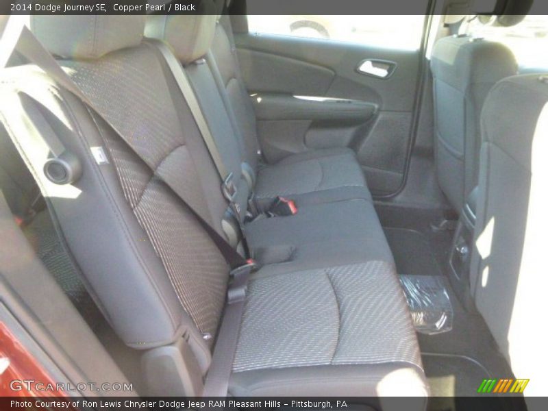 Copper Pearl / Black 2014 Dodge Journey SE