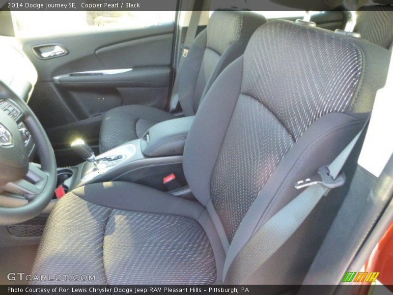 Copper Pearl / Black 2014 Dodge Journey SE