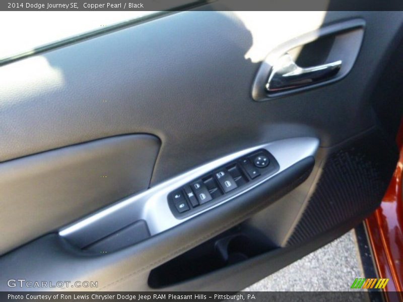 Copper Pearl / Black 2014 Dodge Journey SE