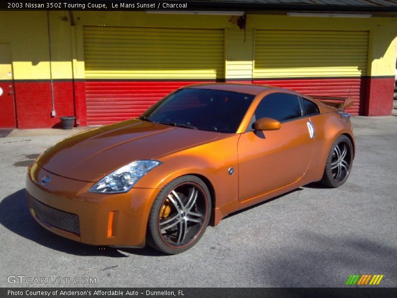 Le Mans Sunset / Charcoal 2003 Nissan 350Z Touring Coupe