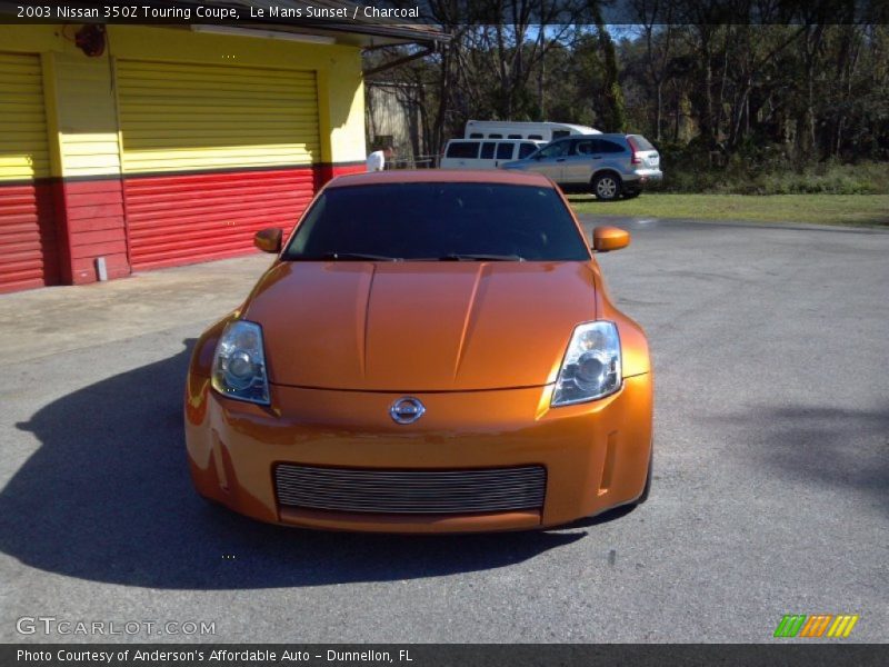 Le Mans Sunset / Charcoal 2003 Nissan 350Z Touring Coupe