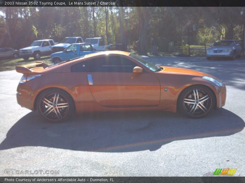 Le Mans Sunset / Charcoal 2003 Nissan 350Z Touring Coupe