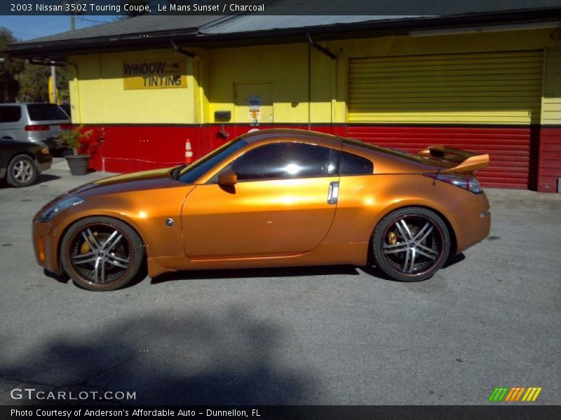 Le Mans Sunset / Charcoal 2003 Nissan 350Z Touring Coupe