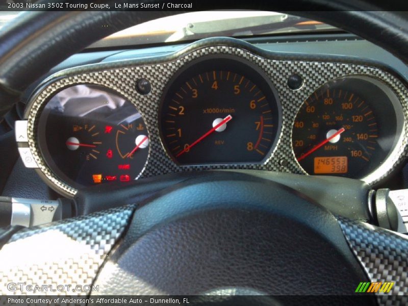 Le Mans Sunset / Charcoal 2003 Nissan 350Z Touring Coupe