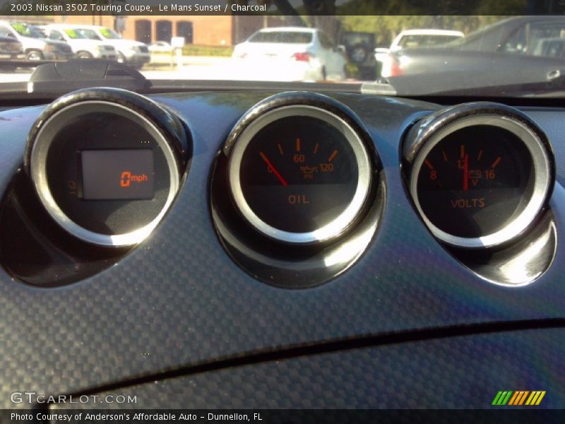 Le Mans Sunset / Charcoal 2003 Nissan 350Z Touring Coupe
