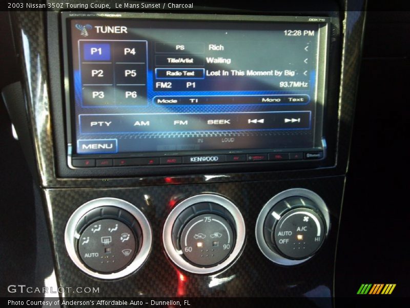 Le Mans Sunset / Charcoal 2003 Nissan 350Z Touring Coupe