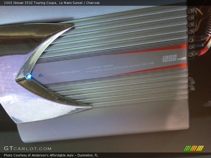 Le Mans Sunset / Charcoal 2003 Nissan 350Z Touring Coupe