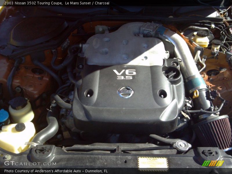 Le Mans Sunset / Charcoal 2003 Nissan 350Z Touring Coupe