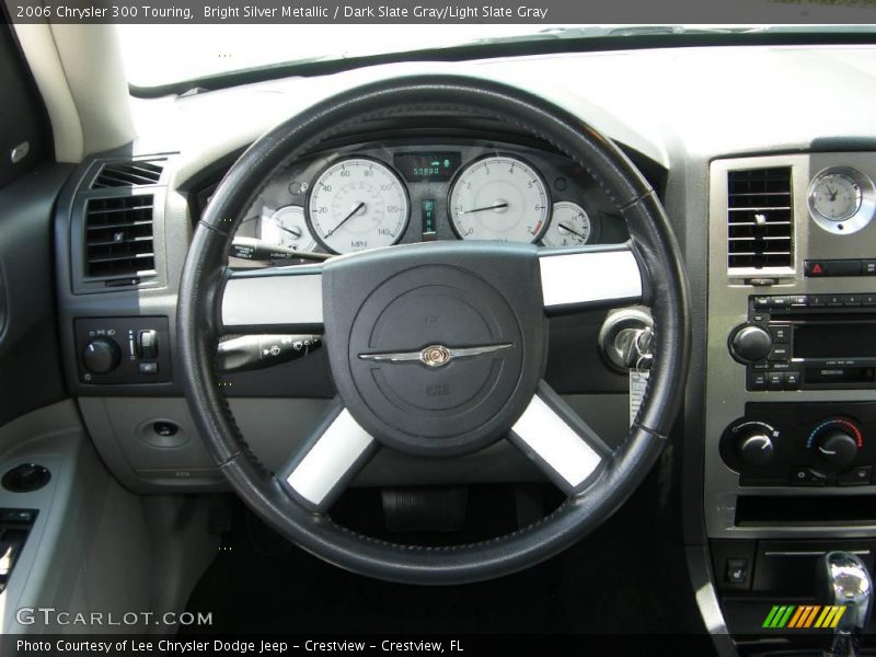 Bright Silver Metallic / Dark Slate Gray/Light Slate Gray 2006 Chrysler 300 Touring
