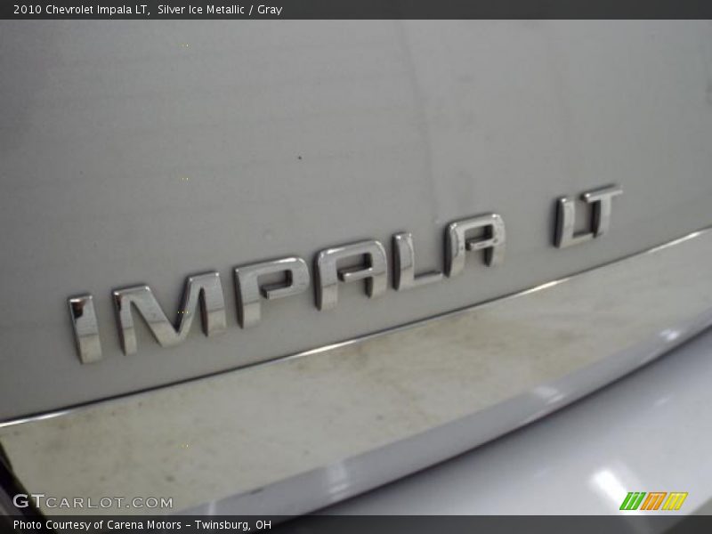 Silver Ice Metallic / Gray 2010 Chevrolet Impala LT
