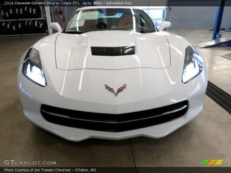  2014 Corvette Stingray Coupe Z51 Arctic White
