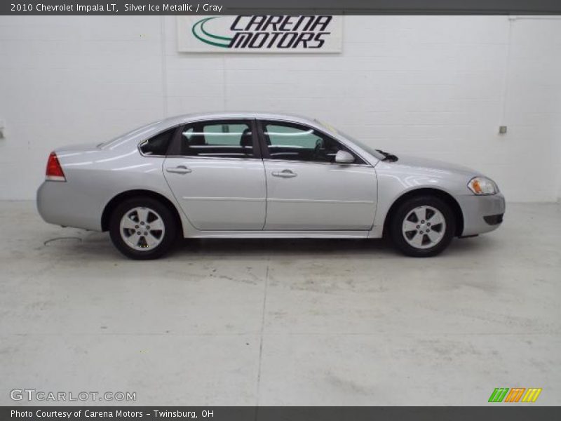 Silver Ice Metallic / Gray 2010 Chevrolet Impala LT