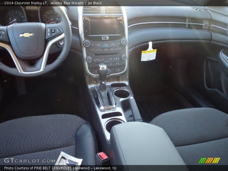 Atlantis Blue Metallic / Jet Black 2014 Chevrolet Malibu LT