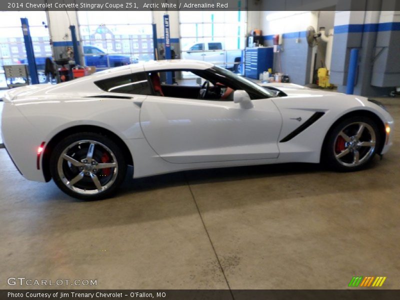  2014 Corvette Stingray Coupe Z51 Arctic White