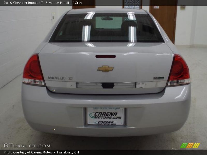 Silver Ice Metallic / Gray 2010 Chevrolet Impala LT