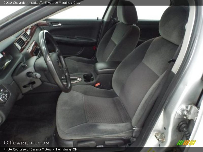 Silver Ice Metallic / Gray 2010 Chevrolet Impala LT