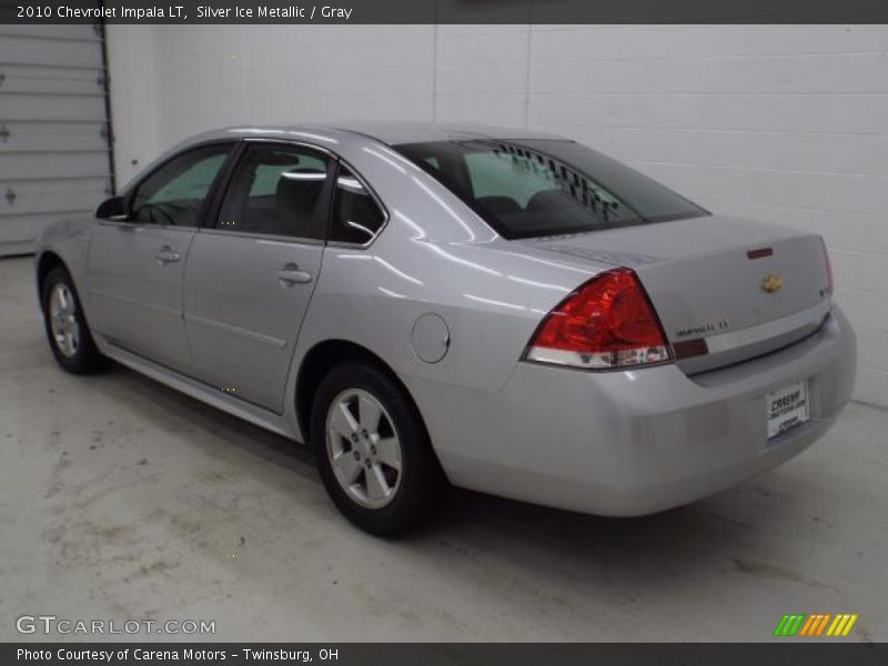 Silver Ice Metallic / Gray 2010 Chevrolet Impala LT