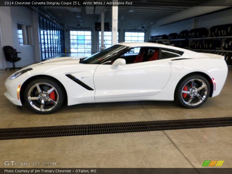  2014 Corvette Stingray Coupe Z51 Arctic White