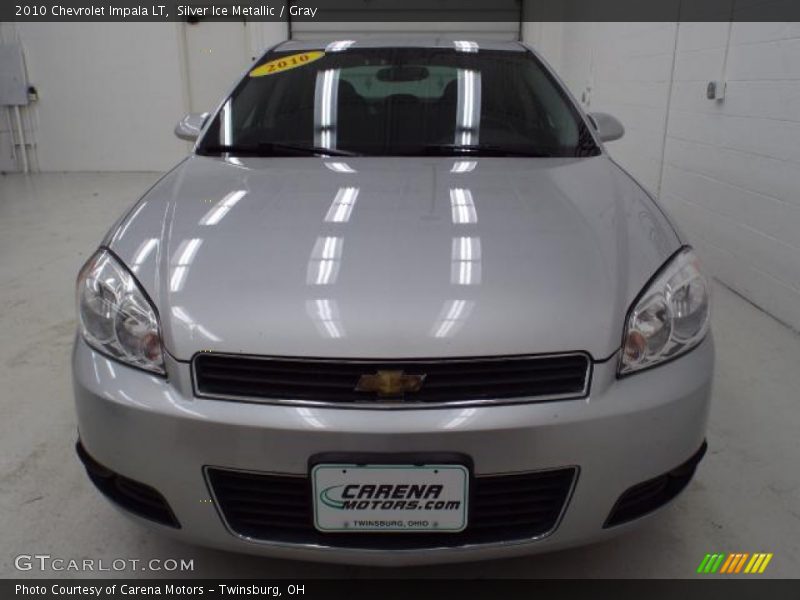Silver Ice Metallic / Gray 2010 Chevrolet Impala LT