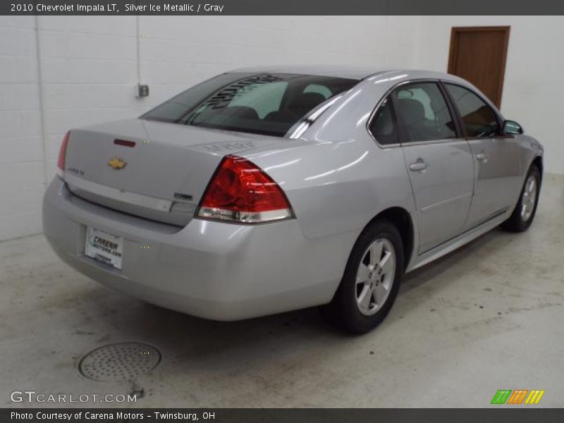 Silver Ice Metallic / Gray 2010 Chevrolet Impala LT