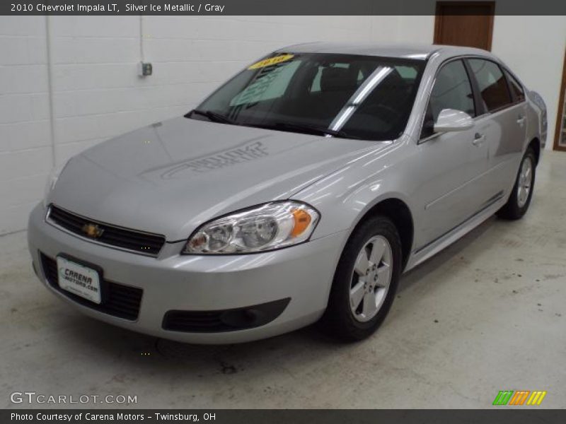 Silver Ice Metallic / Gray 2010 Chevrolet Impala LT